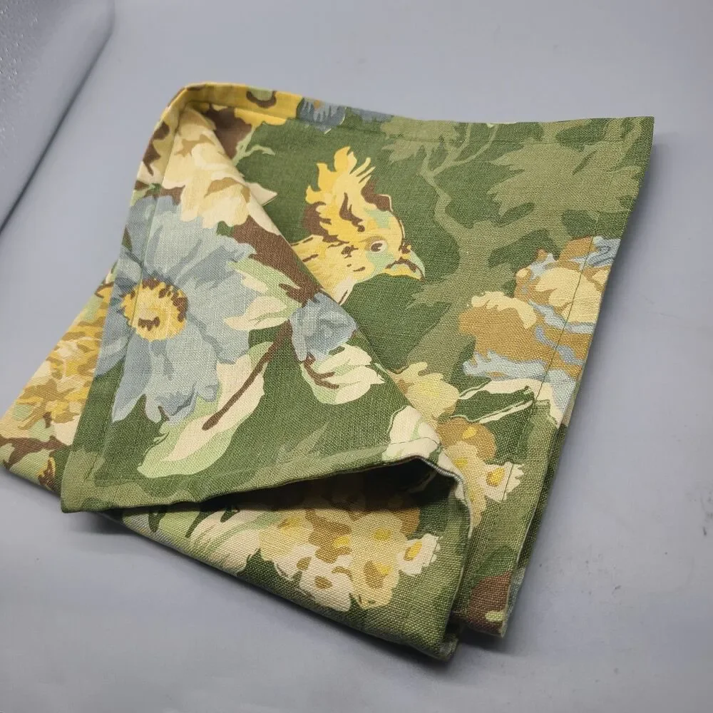 Pottery Barn Silvana Pheasant Pillow Sham Green 20